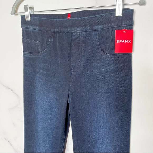 SPANX‎ Jean-ish Ankle Leggings in Twilight Rinse - Picture 7 of 14